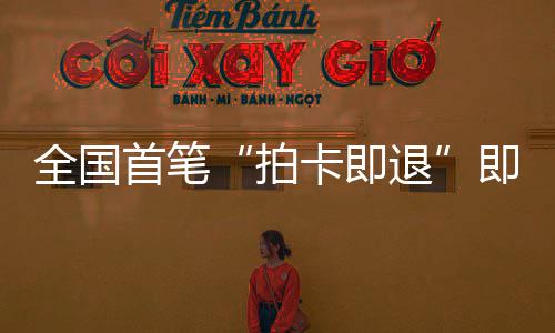入落地圳机退拍全国卡即业务秒级代首笔 深税进时场离即买即退境退